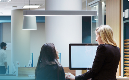 Lichtplanung für das Büro